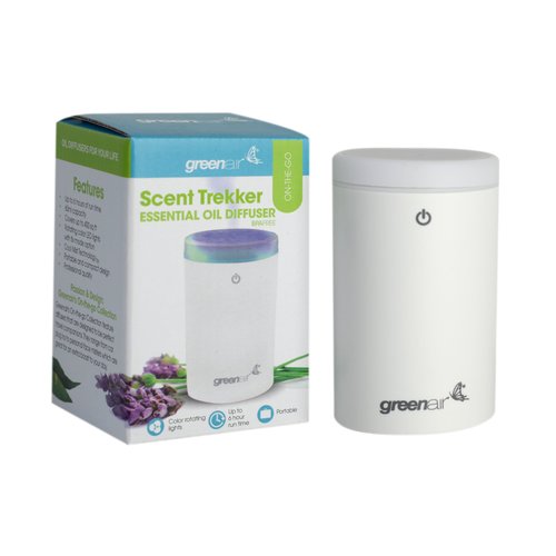 Greenair Scent Trekker Essential Oil Diffuser for Aromatherapy, 0.375 Pound