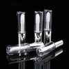 Yosoo 45Pcs Lip Gloss Tubes Empty Plastic Clear Lip Balm Bottle Container Silver Transparent 1.2ml Makeup Tool for Women