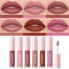 CHARMFORYOU 6Pcs Matte Liquid Lipstick Set，Long-Lasting Wear Non-Stick Cup Not Fade Waterproof Lip Gloss Set Lipstick for Women(Group A)