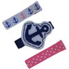 Girls Nautical Anchor Alligator Hair Clip Set (Pink)