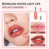 Hydrating Lip Glow Oil, Moisturizing Lip Gloss, Plumping Lip Oil, Non-Sticky Long Lasting Lip Oil Gloss, Transparent Lip Oil Tinted, Reduce lip lines (Cherry(#015))
