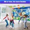 Helsort Soccer Gifts for Boys and Girls, Indoor Soccer Ball Game for Kids, Backyard Toss Soccer Goal Target with 2 Balls, Sport Toys Christmas Birthday Gifts for 3-5 6-8 8-12 Years Old Kids