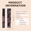 2Pcs Tattoo Eyebrow Gel, 24 Hour Long-Lasting Eyebrow Peel Off Tint,Waterproof Sweatproof Peel Off Brow Tint Tattoo Brow Gel,Easy to Peel Off Tattoo brow,Brow Tattoo Peel Off Tint for Women (01# Grey)