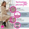 mediven Sheer & Soft for Women, 15-20 mmHg - Closed Toe, Thigh High with Top Band Compression Stockings, Sheer Hosiery, I, Standard, Natural