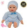 11 inch Soft Body Boy Baby Doll in Gift Box - Doll Pacifier Included -Toy Dolls for Boys and Toddlers