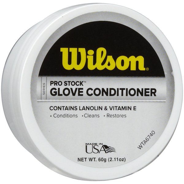 Wilson Pro Stock baseball, softball Glove Conditioner White, One Size