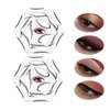 2Pcs Eyeliner Stencils Set 6 in 1 Reusable Templates for Winged Liner and Eyeshadow Includes Stickers and Pads Ideal Makeup Tool for Hooded Eyes and Eye Shadow Application