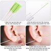 180pcs Earrings Hole Cleaner, Disposable Ear Floss Ear Piercing Cleaning Floss Ear Hole Cleaning Thread Ear Hole Cleaning Line Ear Hole Floss for Pierced Ears Ear Hole Piercing Aftercare