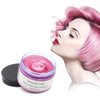 SOVONCARE Pink Hair Styling Wax, Temporary Hair Color Cream for DIY Hairstyle, Cosplay, Halloween, Date - 4.23 oz