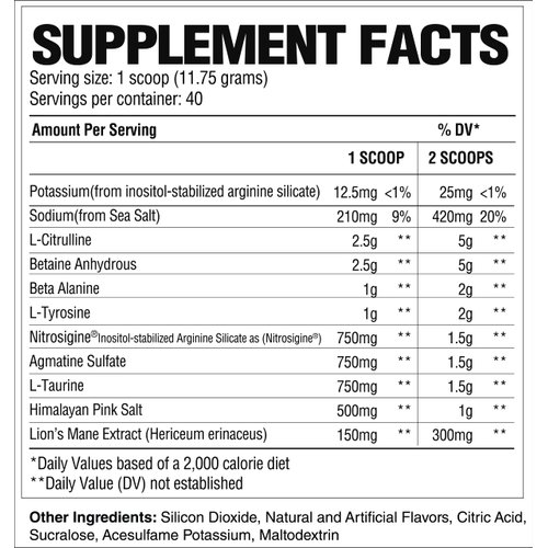 RAW Pump Stim Free Pre Workout | Non-Stimulant Pre Workout Supplement Powder Nitric Oxide Booster | Pre Workout Supplements Drink for During Workout | (40 Servings) (Watermelon)
