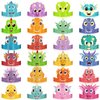 48 Dinosaur Party Hats with Elastic Ropes for Kids' Birthdays, Halloween, and Theme Decorations