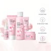 XJBD Travel Skincare Set for Women, After Shower Skin Moisturizing Cleaning & Care Kit for Teens, Vitamin C JAPAN SAKURA Hydration Beauty Kit | Cleanser Toner Serum Eye Cream Face Cream (5PCS)