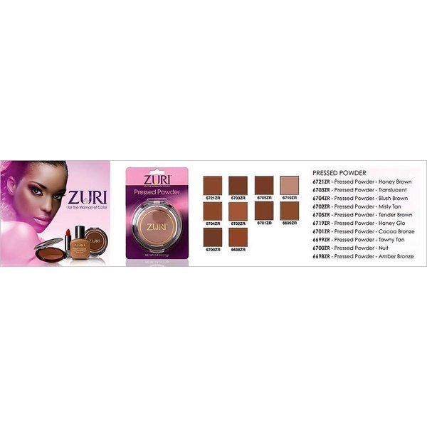 Zuri Pressed Powder - Cocoa Bronze