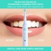 DHMXDC Sonic Electric Toothbrush for Kids and Adults, 5 Modes with 2 Min Build in Timer, Ultrasonic Toothbrush with 4 Brush Heads Charging Power Toothbrush