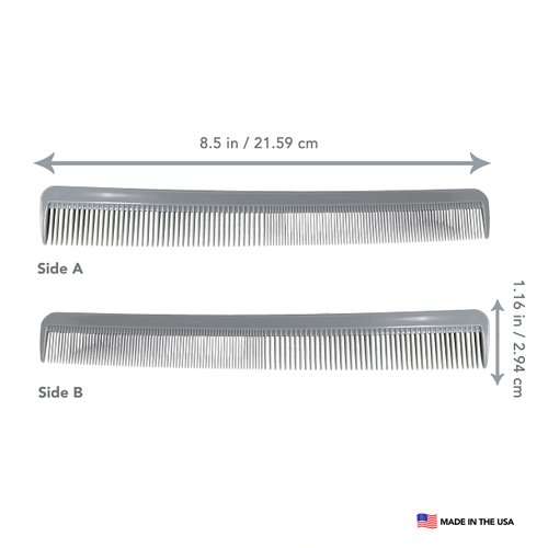 Styling Gear Heat Resistant Wide Tooth Comb Barber Hairstylist Hair Combs Hair Straightening Styling Hair Parting Comb 1 Pc. (XL Cutting Comb)