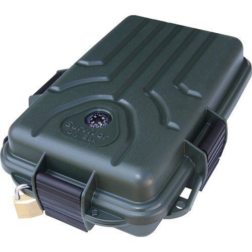MTM Survivor Dry Box with O-Ring Seal (Forest Green, Small)