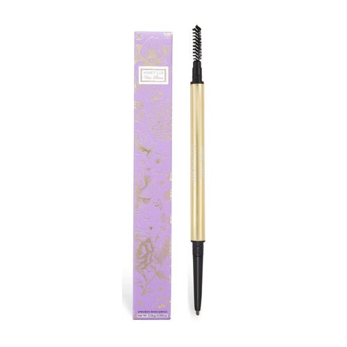 Winky Lux Uni Brow Precision Eyebrow Pencil, Dual Sided with Spoolie, Longwearing Waterproof Eyebrow Crayon, Define Ultra Fine Tip to Shape and Fill Brows, Brown, Blonde and Taupe Universal Shade