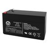 AJC Battery Compatible with Portalac PE12V1.2 12V 1.3Ah Emergency Light Battery