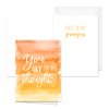 Canopy Street Watercolor Sympathy Cards / 24 Comfort And Peace Note Cards / 6 Colorful Designs With Blank White Envelopes / 4 5/8" x 6 1/4" Thinking Of You Greeting Cards