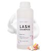 Arison Eyelash Eyelash Extension Shampoo 600ml / Eyelid Foaming Cleanser/Wash for Extensions and Natural Lashes/Paraben & Sulfate Free Safe Makeup & / Professional & Self Use (Bubble Gum)