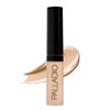 Palladio Liquid Concealer, Medium Coverage, Lightweight and Buildable Formula for Seamless Coverage, Conceals Imperfections, Brightens Skin, and Lasts All Day, Porcelain