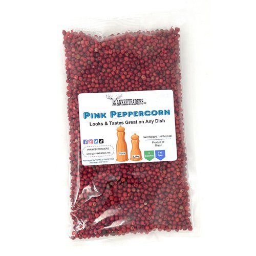 Pink Peppercorns, Yankee Traders Brand, 4 Oz. Pack