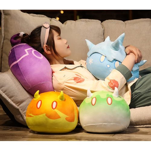 CHAOZI0 Children’s Plush Toy Pillow, Sofa Cushion, Plush Stuffed Doll Soft Pillow, Role-Playing Game Fan Props (13.8" Wind)
