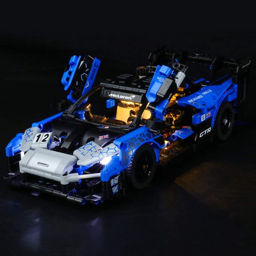 BRIKSMAX Led Lighting Kit for McLaren Senna GTR - Compatible with Lego 42123 Building Blocks Model- Not Include The Lego Set
