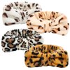 Spa Headband for Women Washing Face Girls Skincare Headbands Makeup Cheetah Print Leopard Face Wash Head Band Animal Print Christmas Gifts for Teen Girls