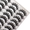 Losha Eyelashes Natural Look Faux Mink Lashes Pack Handmade Fluffy False Eyelashes 14 Pairs Cat Eye Lashes (54)