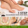 SALVMARY Natural Pumice Stone for Feet - Lava Foot Scrubber Dead Skin Corn Callus Remover Exfoliator Pedicure Tools for Feet Heels and Hands 2 Pack