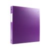 Filexec 3 Ring Binder, 1 Inch Capacity, Opaque, Letter size, Pack of 4, Blue, Hot Pink, Purple, Green (50162-6497)