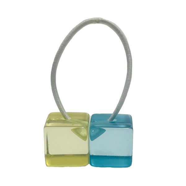 Blue and Yellow Cubed Hair Tie | Bocchi the Rock! | Anime | Cosplay