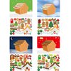 Make A Gingerbread House Stickers for Kids Christmas Craft Kit for Xmas Party Game Decorating Activity Holiday DIY Supplies 12 Sets