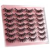 False Eyelashes Wispy Lashes Natural Look Eye Lashes Cat Eye Fake Eyelashes C Curl False Lashes Fluffy Handmade Light Volume Eyelashes 14 Pairs Pack by zanlufly