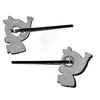 ELEPHANT Animal Bird Bobby PIn Hair Clip Accessory - Set of 2 Handmade