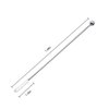 20 pcs Stainless Steel Coffee Beverage Stir Sticks Cocktail Stirrers Drink Swizzle Stick 7.4" Swizzle Stick Picks Tools