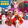 JOYIN 24 Pcs Mini Animal Plush Toys, 3” Stuffed Animal Bulk for Kids Birthday Party Favors, Presents, Pinata Fillers, Goodie Bag Fillers, School Prizes, Valentine's Day Party Supplies