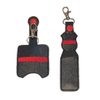 Thin Red Line Hand Sanitizer Holder And/Or Lip Balm Holder