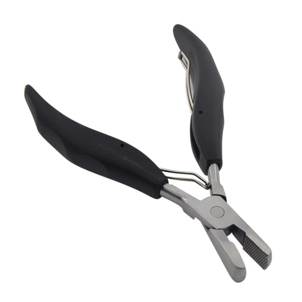 Fusion Hair Extension Crusher Hair Extension Remove Tool for Keratin Hair Extensions Microlink Beads Tool