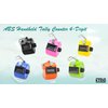 KTRIO Pack of 6 Colors Handheld Tally Counter 4-Digit Number Count Clicker Counter, Hand Mechanical Counters Clickers Pitch Counter for Coaching, Knitting, People, Lap, Fishing, Golf, Toddler & Fidget