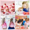 Sayglossy 251 Pcs Strawberry Party Favors Set Includes Gift Bags Pencils Notebook Sharpener Slap Bracelets Rings Keychains Tattoo Stickers Stamper Strawberry Party Favors for Birthday Shower
