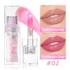 Bossup Color Changing Lip Oil,Warm Change Moisturizing Lip Gloss,Magic Big Brush Color Changing Lip Oil,Moisturized & sparkling,Long Lasting Nourishing Lip Glow Oil Non-sticky Primer Lip Tint(02)