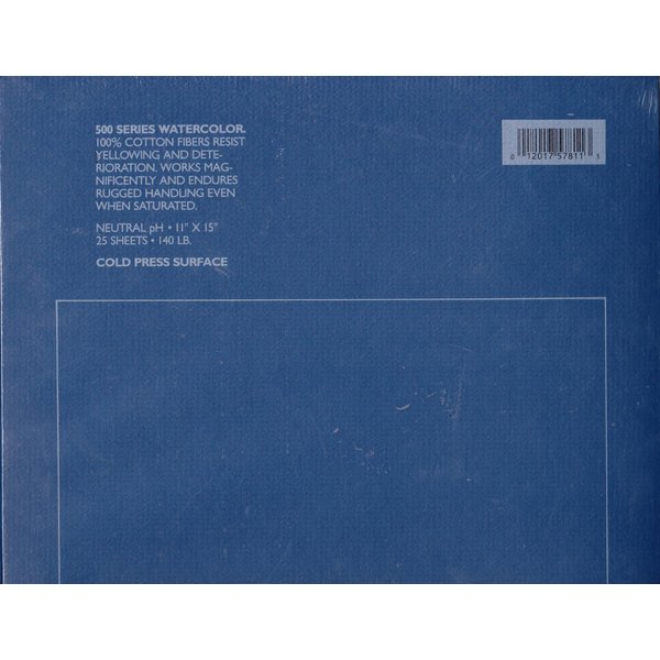 Strathmore Imperial 500 Watercolor Paper, 140 lb, 22 x 30 Inch, 10 Sheets