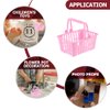 Toddmomy Mini Toys Shopping Cart 20Pcs Mini Shopping Basket Mini Shopping Basket Small Retail Shopping Basket Grocery Basket with Handles for Girls Age 4-5 (Girls Age 4-5 Furniture Dolly