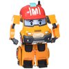 Robocar Poli Mark Transforming Robot, 4" Transformable Action Toy Figure Vehicles, Emergency Vehicle Playset, Holiday Birthday Exclusive Rescue Car Toys Gift for Boys Girls Age 1 2 3 4 5