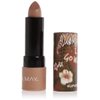 Almay Lip Vibes Lipstick with Vitamin E Oil & Shea Butter, Matte Cream Finish, Hypoallergenic, Go Wild, 0.14 Oz