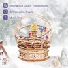 RoWood Music Box 3D Puzzles for Adults, DIY Wooden Mechanical Building Model Kits, Gift for Teens Kids on Children's Day/Birthday/Christmas - Starry Night