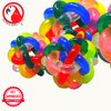 Bonka Bird Toys 2013 Pk3 3" Diameter Wibbly Balls, Parrot Foot Talon Cage Toy, Amazon, African Grey, Macaw, and Similar
