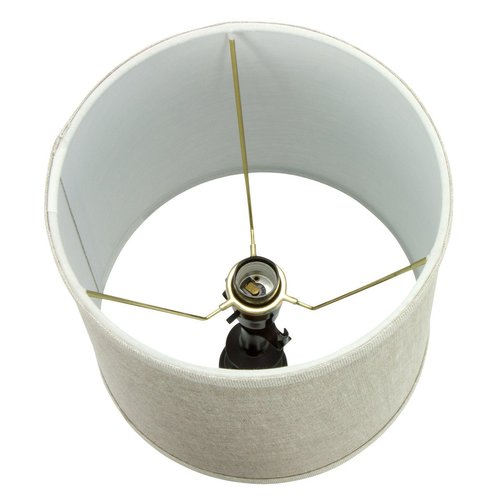 Upgradelights Beige 10 Inch Slip on Uno Lamp Shade (8.5x10x8)